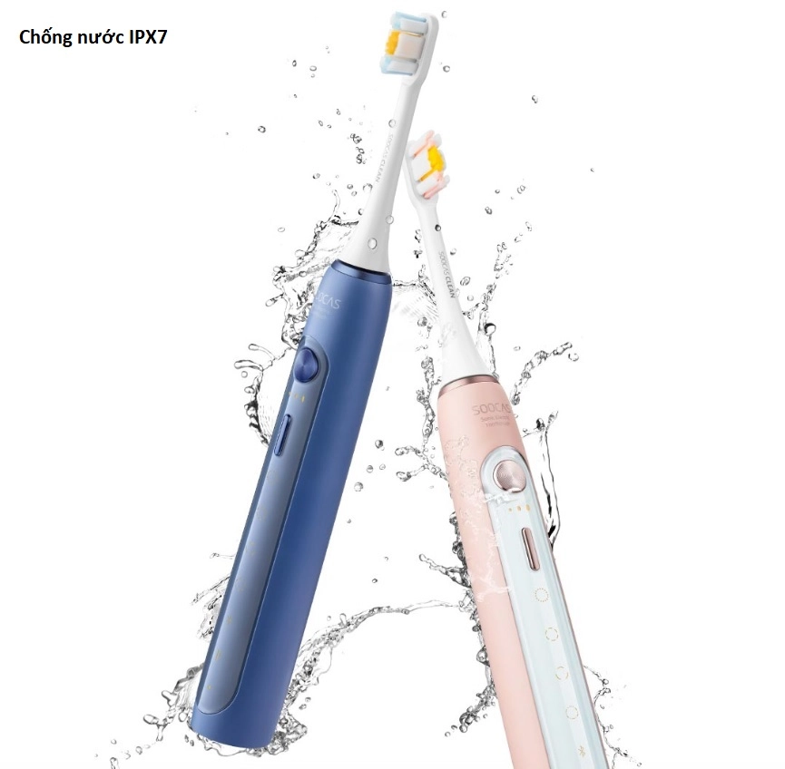 Bàn chải đánh răng điện Xiaomi SOOCAS X5 (gồm phụ kiện đi kèm)